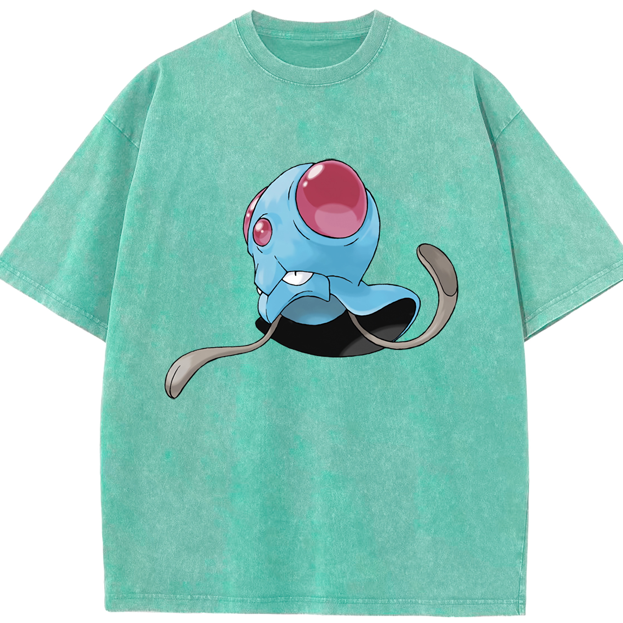 （画像用） ポケットモンスター Pokémon 綿100% ヴィンテージ風 半袖Tシャツ（フロントプリント）